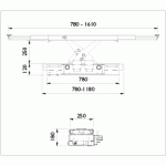 Jacking beams SD20PHL-A / SD26PHL-A